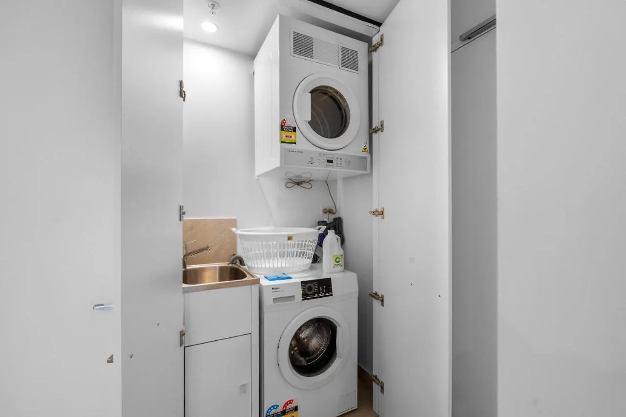 Apartmán The Halo - New Central Lux South Brisbane 2Br With Parking & Pool Austrálie
