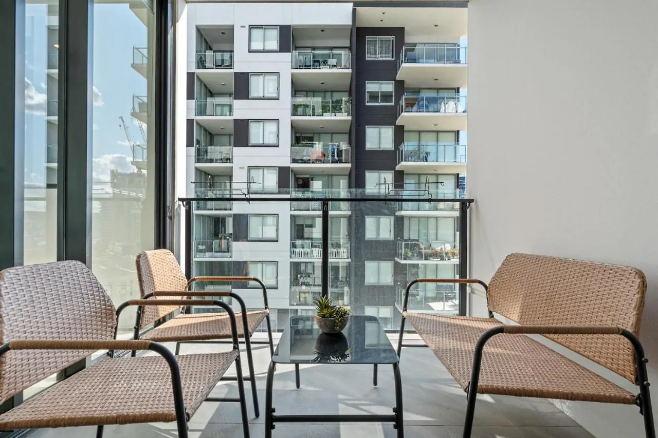 Apartment The Halo - New Central Lux South Brisbane 2Br With Parking & Pool