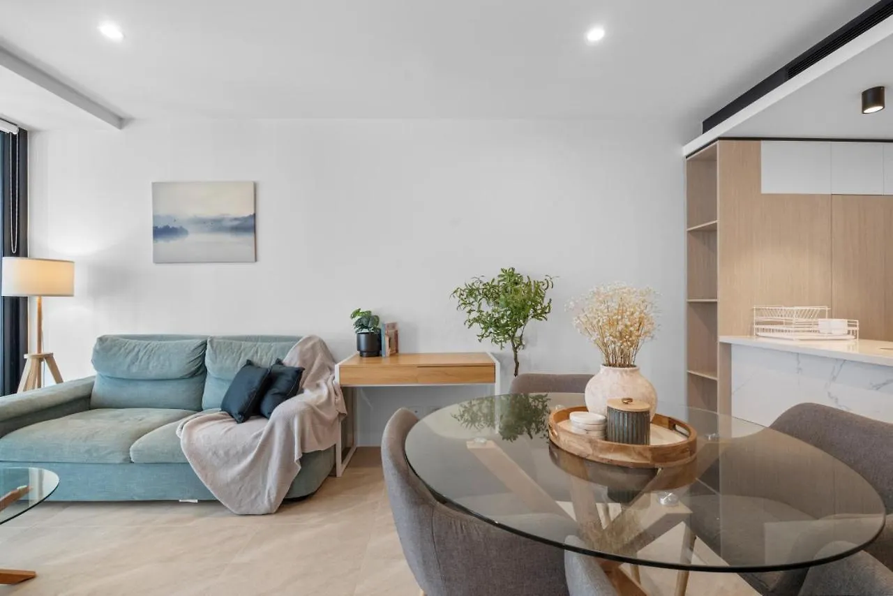 Apartment The Halo - New Central Lux South Brisbane 2Br With Parking & Pool